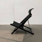 Set of minimalist postmodern folding chairs model Hestra by Tord Björklund for Ikea, 1980s.