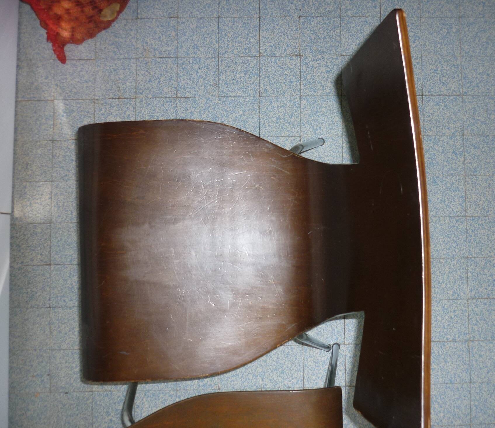 4-2025-6 Paire de chaises vintage