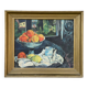 Still life painting in oil