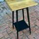 Renovated vintage selette in black