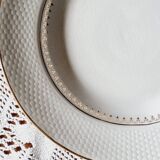 Set of 8 mismatched deep plates L'Amandinoise