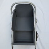 40 year old doll stroller, wood and aluminum