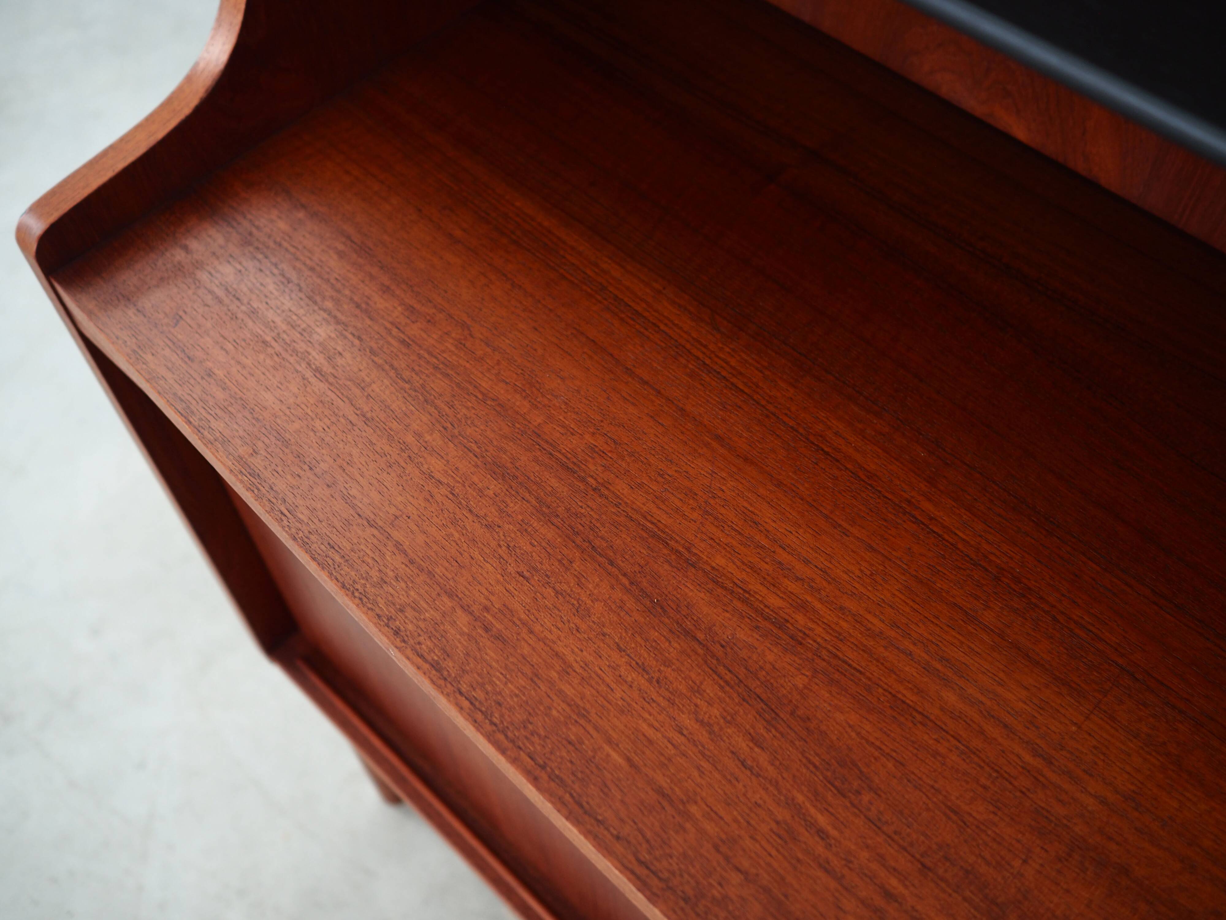 Teak bookcase, Danish design, 1960s, production: Denmark