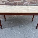 Vintage brasserie table