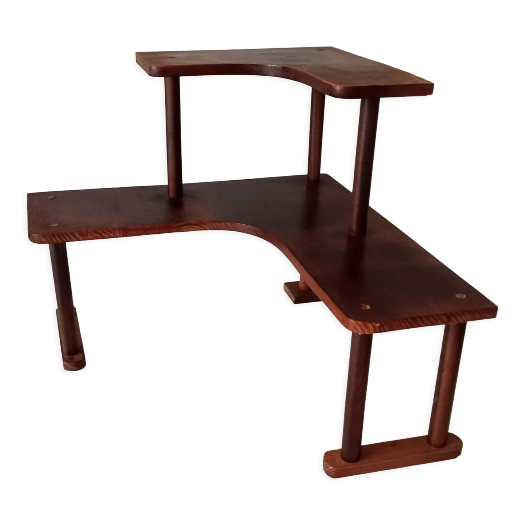 Vintage wooden shelf