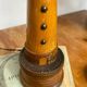 Vintage wooden marine lighthouse lamp