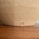 Chamotted white sandstone vase