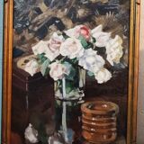 Peinture à l'huile de H. Bossut