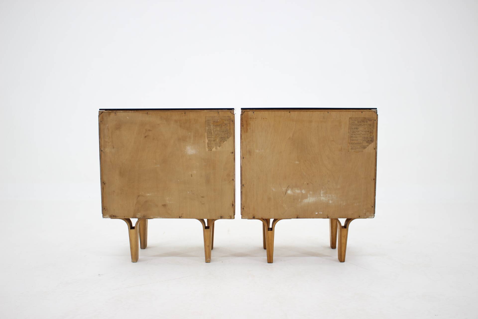 1960s Frantisek Mezulanik Pair of Chest of Drawers, Czechoslovakia