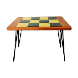 1950s ceramic coffee table