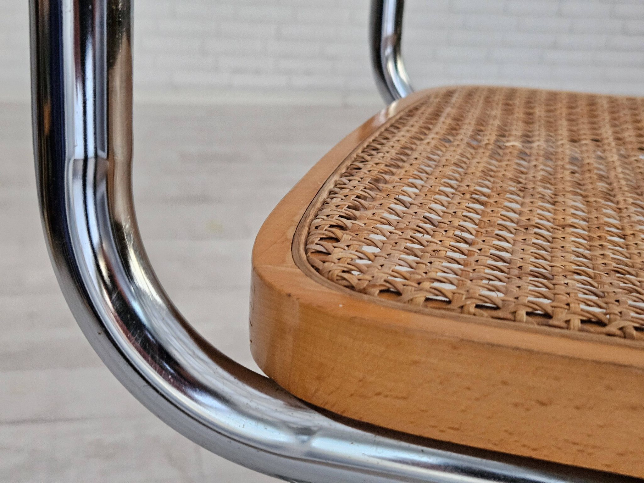 1980s, Italian design, set of 8 chairs, original good condition.
