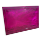 Plateau Kartell Dune rose par Mario Bellini