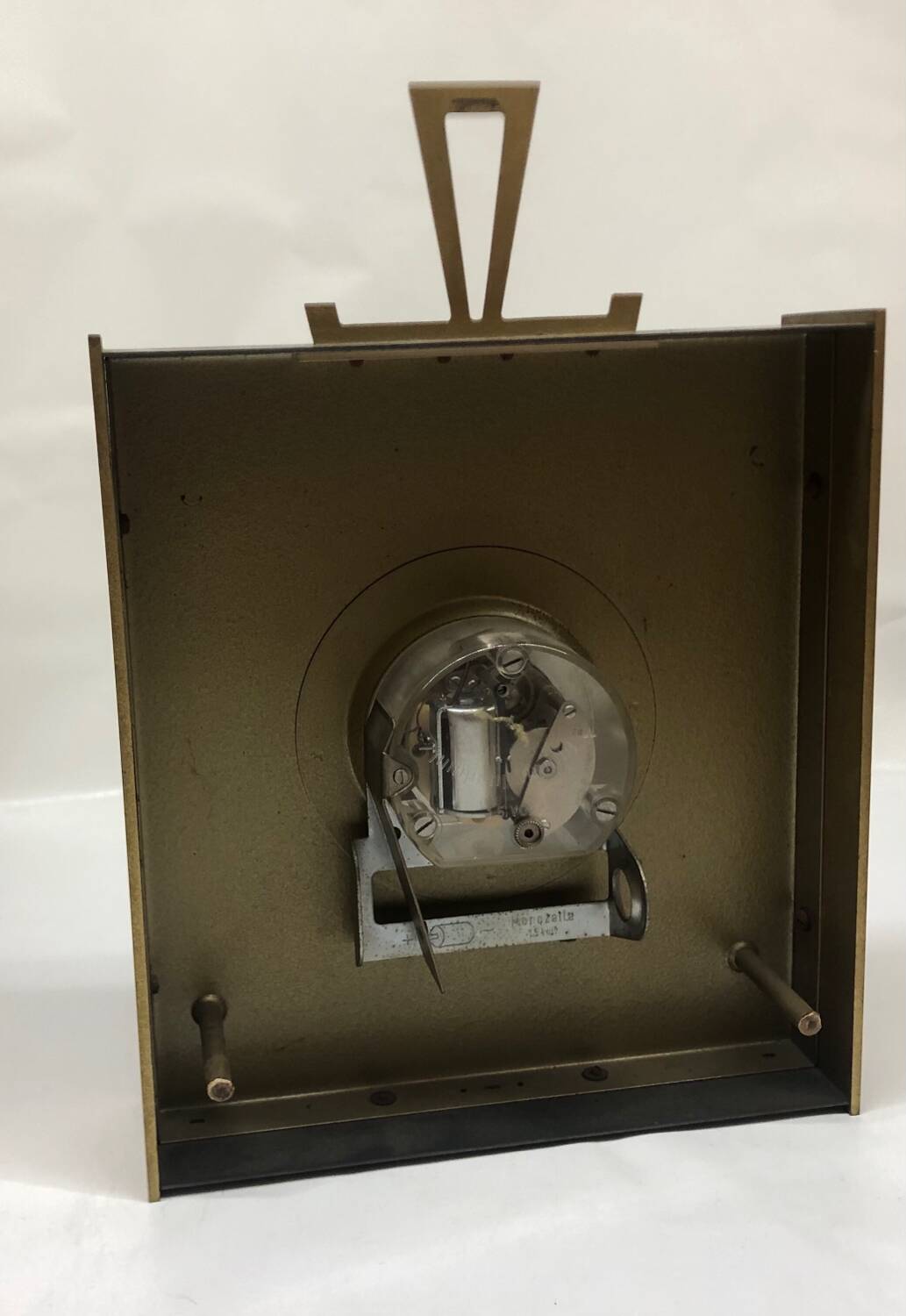 Manthe Germany brass wall clock