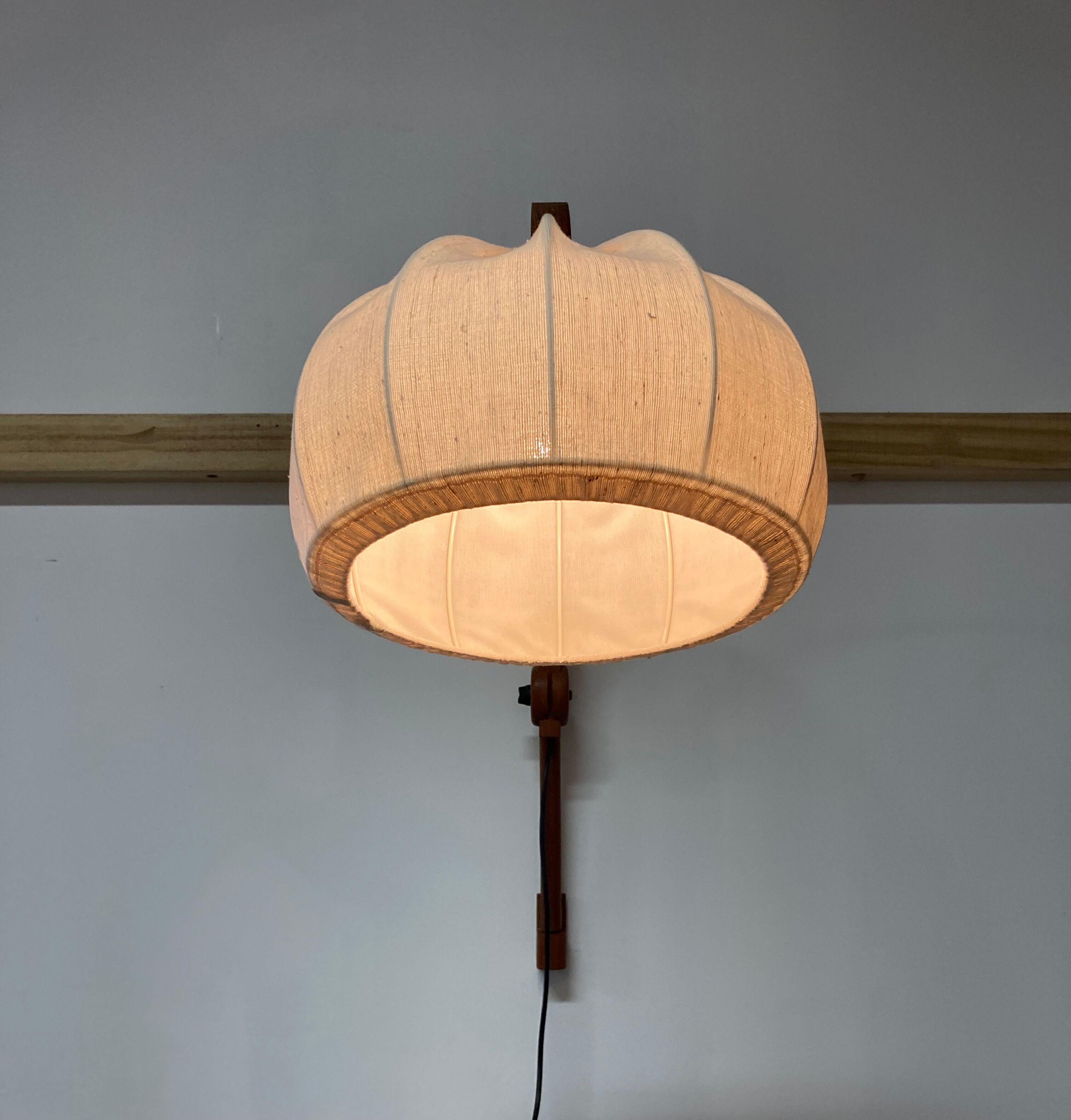 Modular wall lamp 90 cm scandinavian design 1960