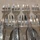 11 silver-plated oyster forks by Christofle Villeroy