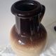West Germany glazed ceramic 60s pitcher