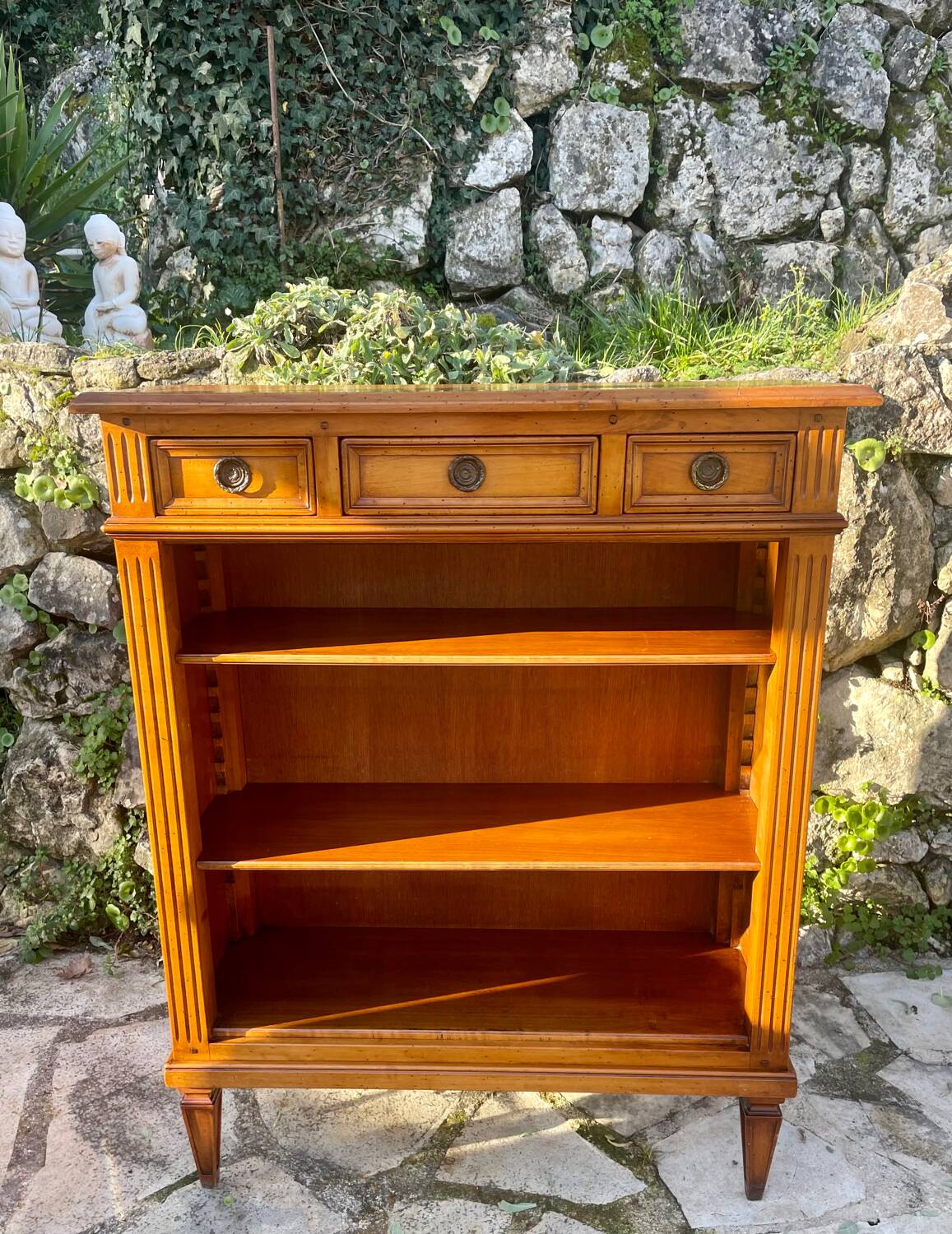 Louis XVI style solid wood bibus, 20th century period