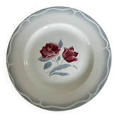 Old round serving dish Digoin Sarreguemines Alesia