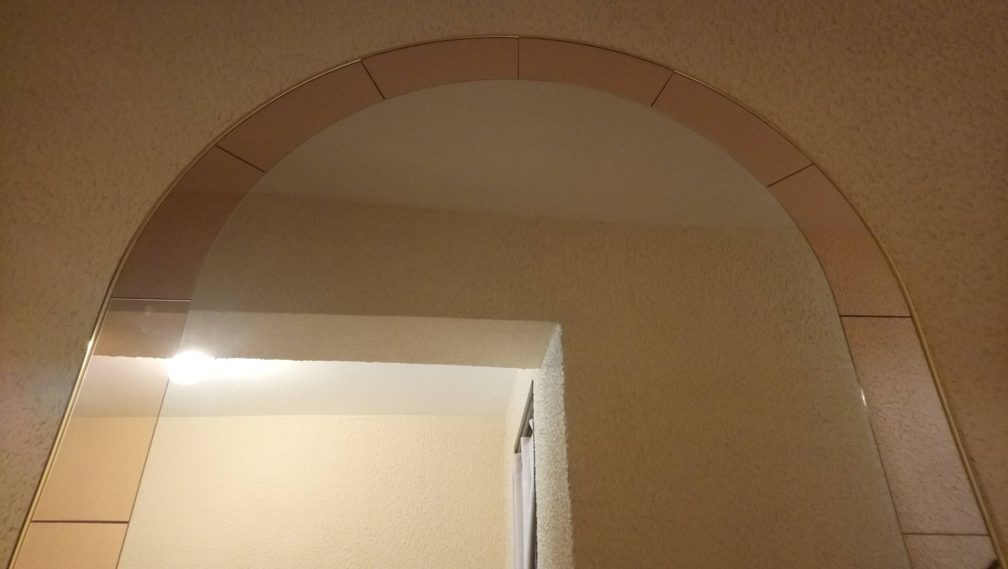 Floor mirror Italian style of the 80s 208x117cm