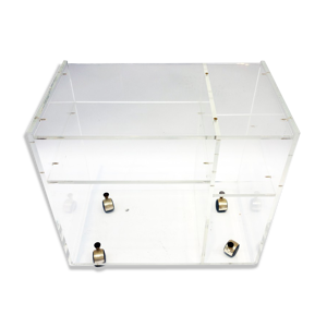 Meuble transparent en