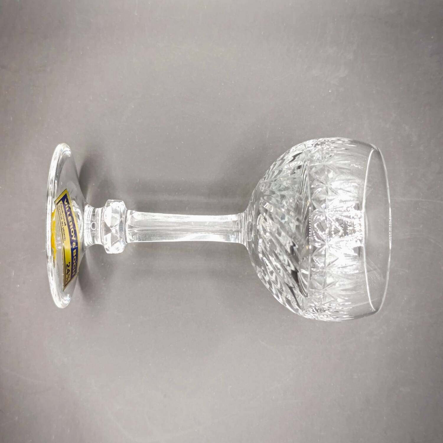 6 Villeroy & Boch crystal liqueur glasses