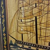 Vintage Indian wardrobe (nautical / ships) bohemian