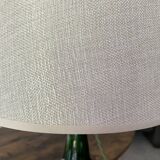 Lady Jeanne green table lamp electrified to nine