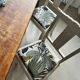 5 relooked antique chairs