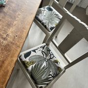 5 relooked antique chairs