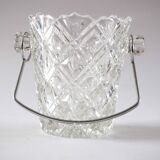 Crystal ice bucket pattern braces