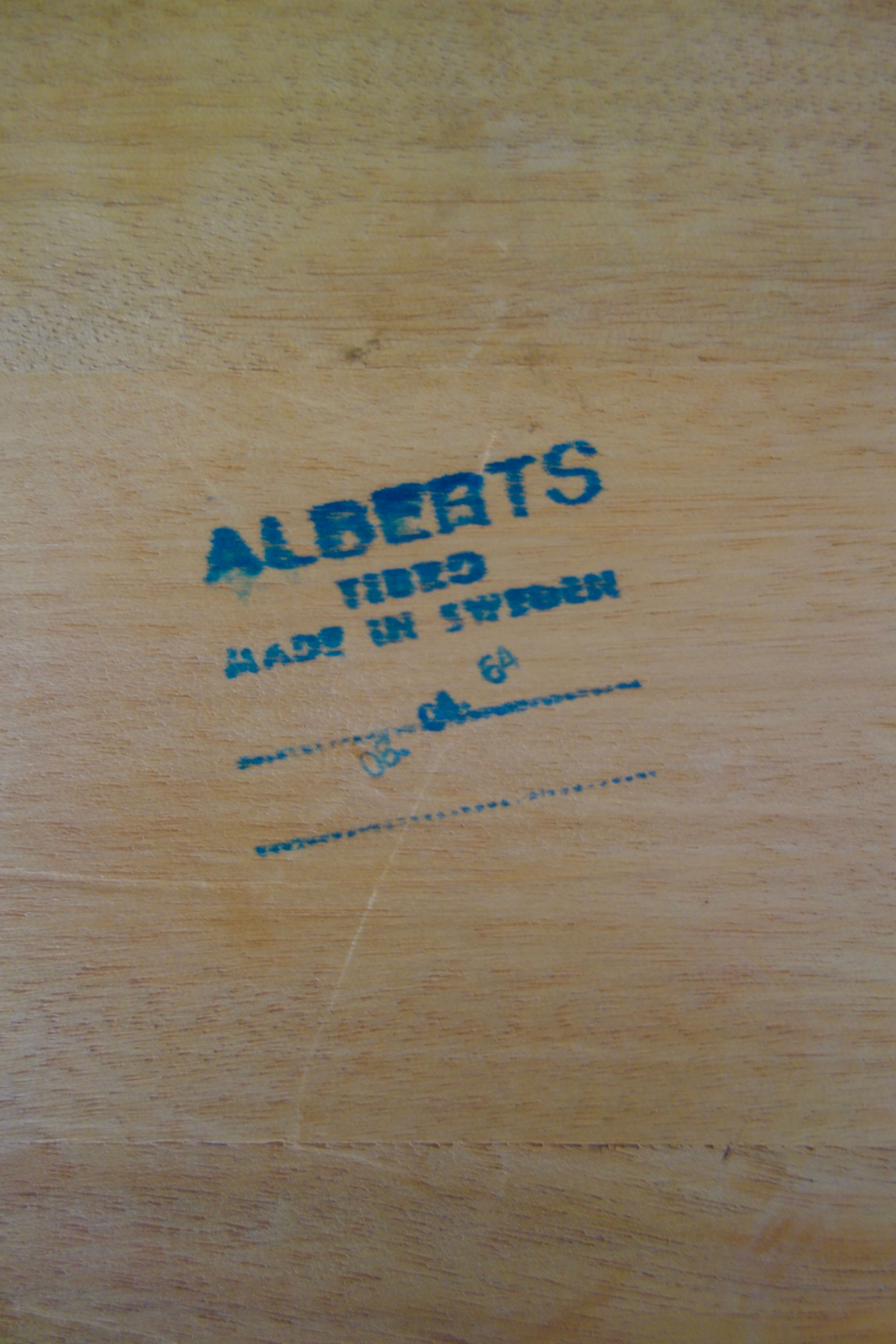 Alberts Tibro of 1960s Scandinavian coffee table