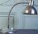 Articulated desk lamp in chrome metal, circa 1960.