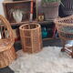 Wicker toys for children's room