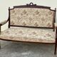 Wooden bench Louis XVI style