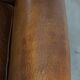 English style sheepskin wing chair