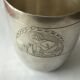 Timpani Art Deco in silver metal year 1930