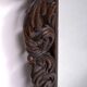 Impressive Monumental 18 Century Antique Cherub Oak mirror Holland