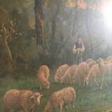 Trumeau late 19th 48x97cm