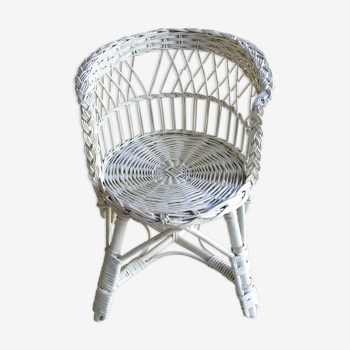 Children's chair in rattan