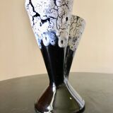 Double vase Fat Lava blue