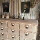 Old workshop drawer unit