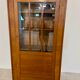 Small vintage art deco oak bookcase