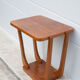Table bois art déco vintage