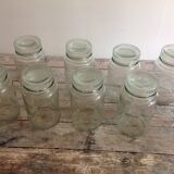 Series of 8 jars