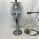 Vintage glass coffee maker pyrex chrome 8 cups Hellem circa 1950