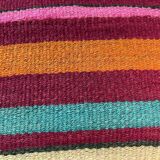 Vintage turkish kilim cushion cover, 30 x 50 cm