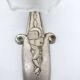 Art Deco wall light. Rose in glass paste.