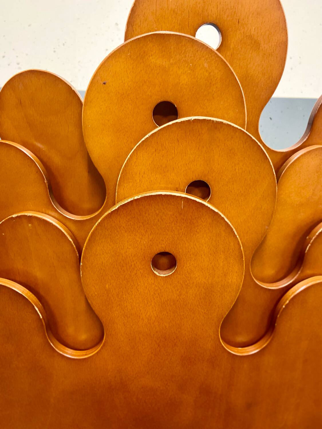 4 chaises "Puzzle", design by Essaime, France 1995