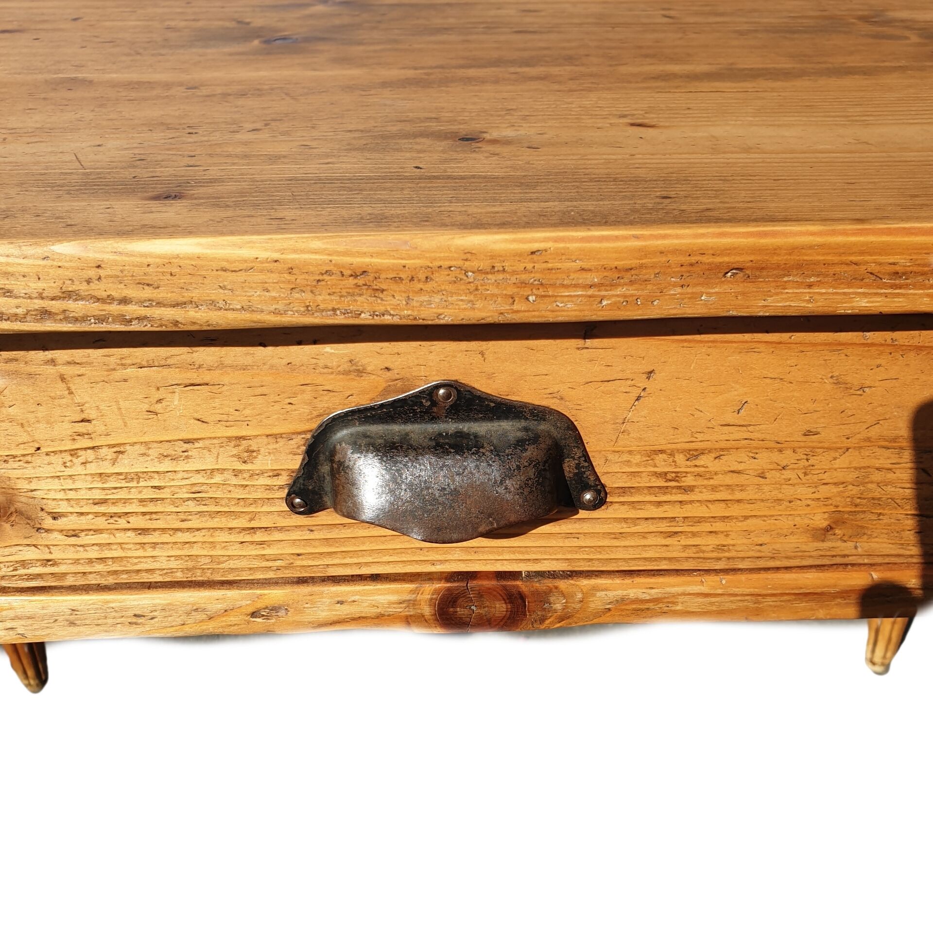 1930s pine table office