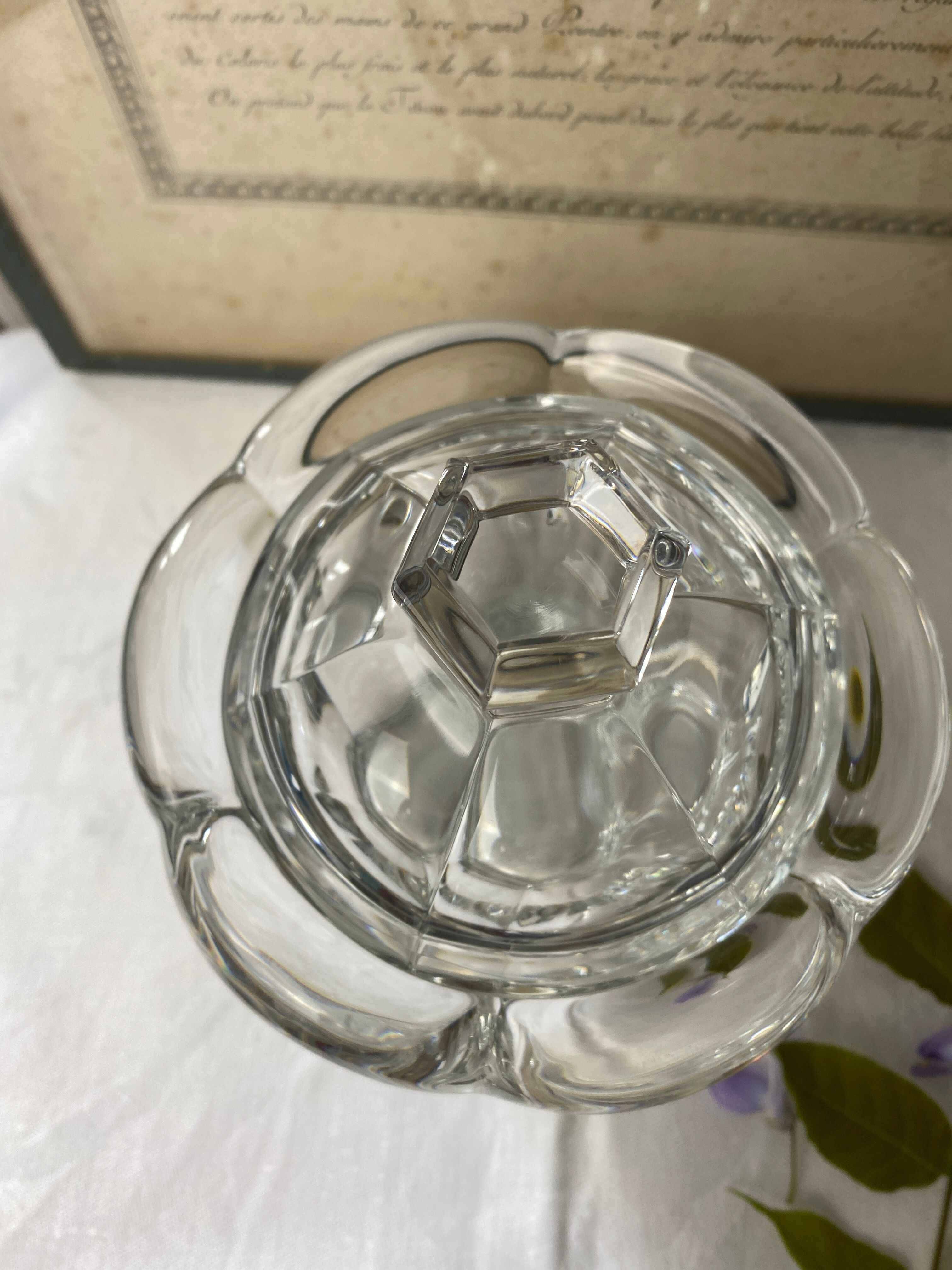 Sugar confectioner "Baccarat" in crystal